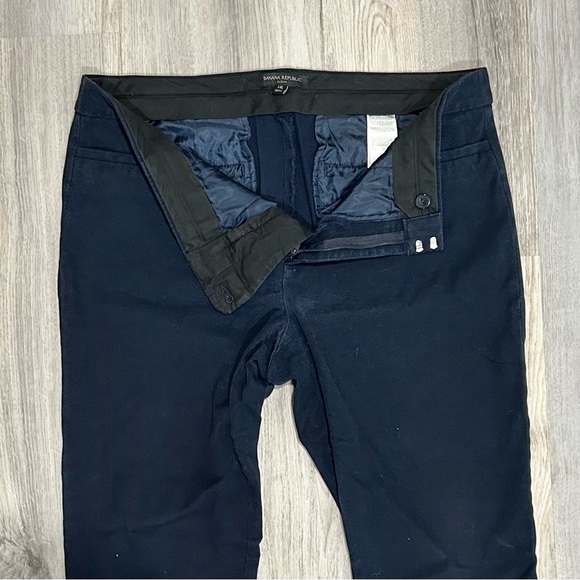 Banana Republic Sloan Fit Chino Ankle Pants Stretch Mid Rise Size 14 Long Tall - Picture 6 of 10